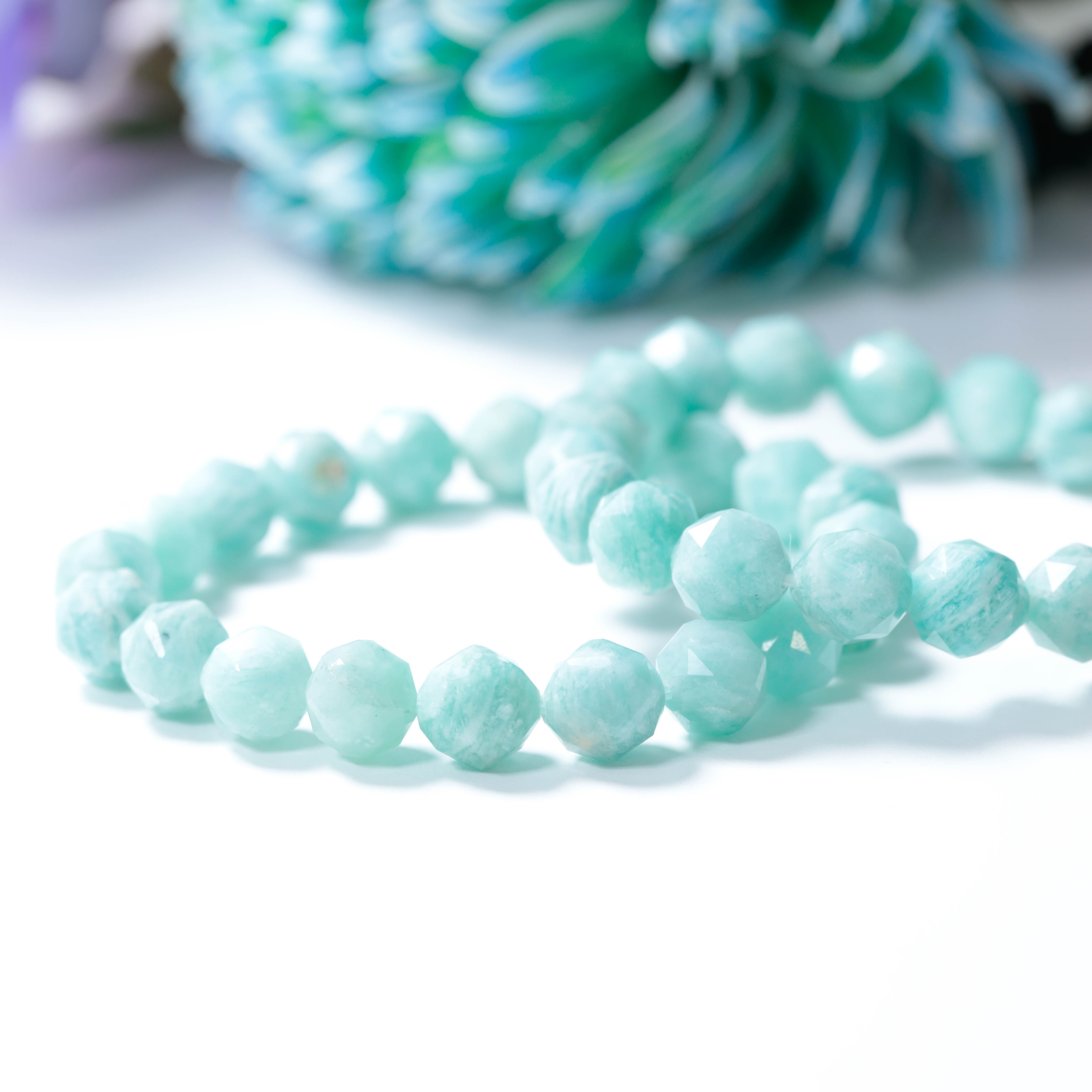 アマゾナイトスターカット