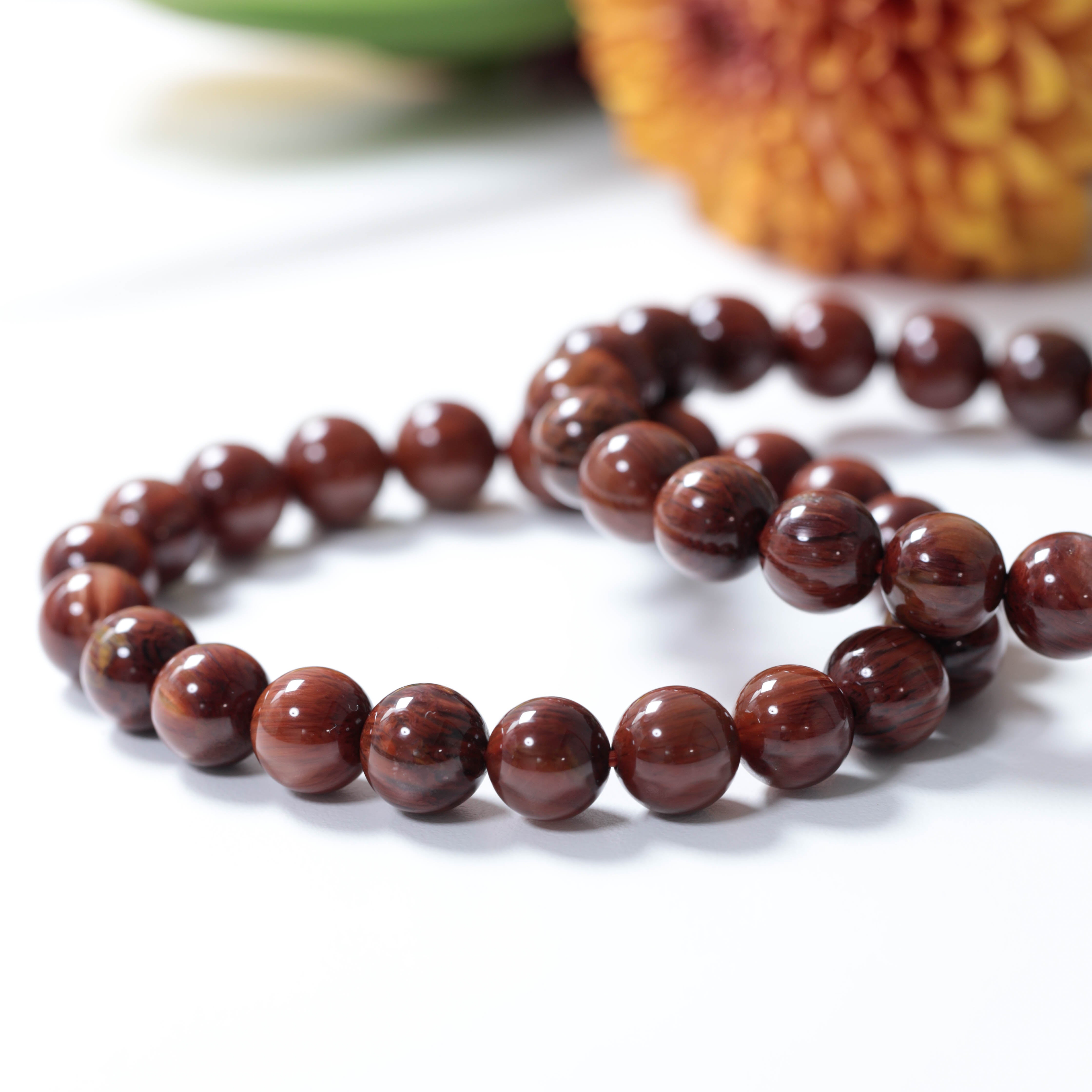 アンフィボールインクォーツラウンドカット