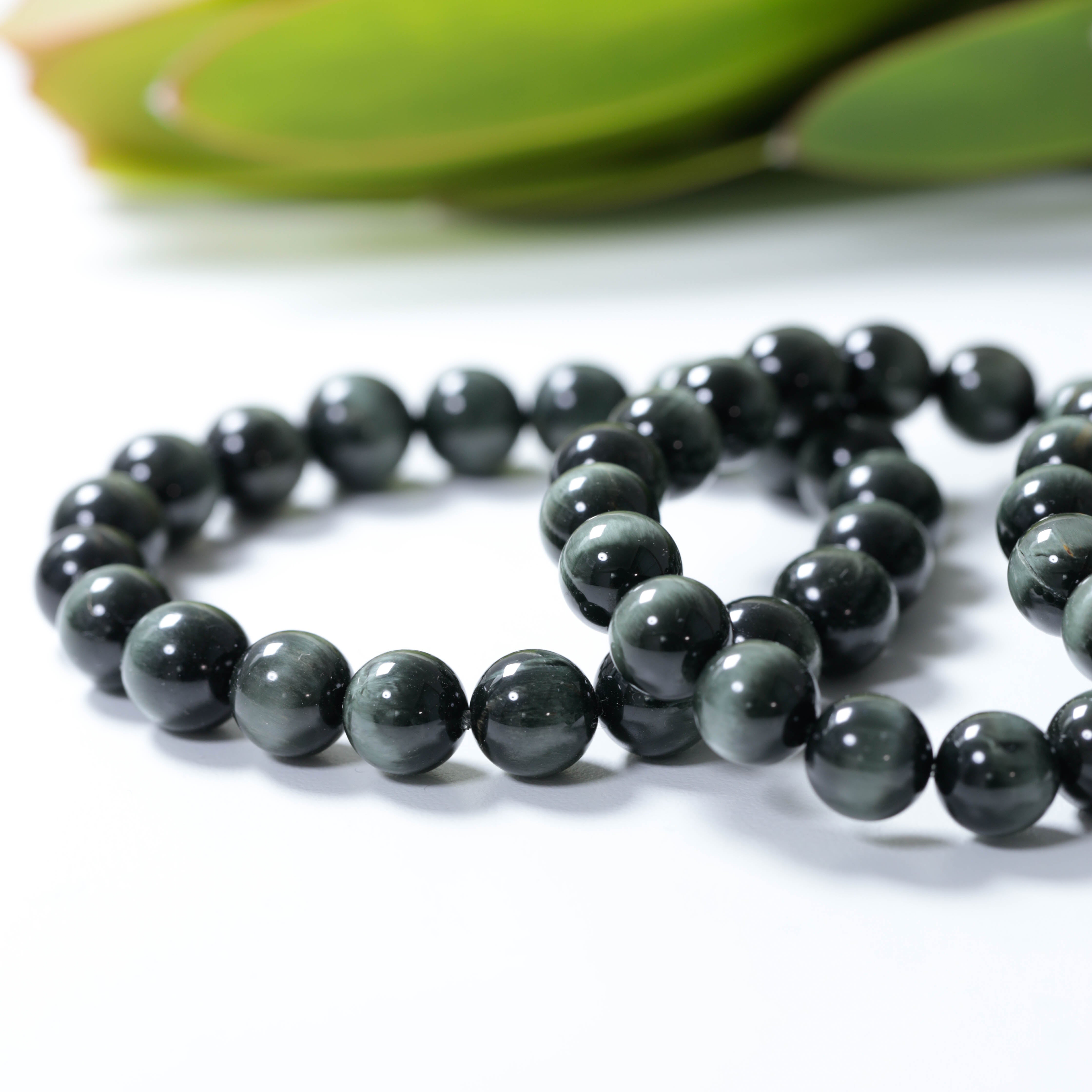 アクチノライトインクォーツ ラウンドカット